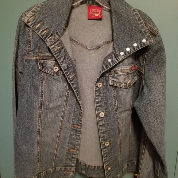 stretchy jean jacket